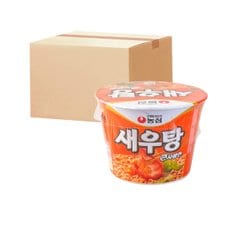 농심 새우탕 큰사발 컵라면 115g x 16개