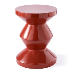 [POLSPOTTEN-Zig Zag Stool] 폴스포텐 지그재그 디자인 인테리어 스툴 의자 Coral Red