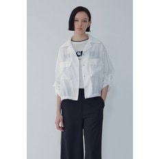 [VOV] 보브 아웃포켓 시어 블라우스 7156260005