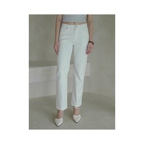 Lossy  boy-fit denim pants_white