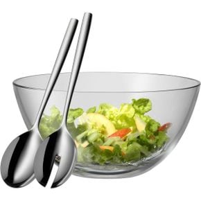 영국 WMF 커트러리 Taverno 3piece salad bowl set glass cutlery polished Cromargan 스테인리