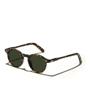 [해외배송] 모스콧 라운드 아세테이트 톨토이즈 선글라스 MILTZEN SUN TORTOISE G15 LENS 46