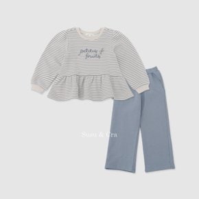제이리나 상하복 ㅡ 블루