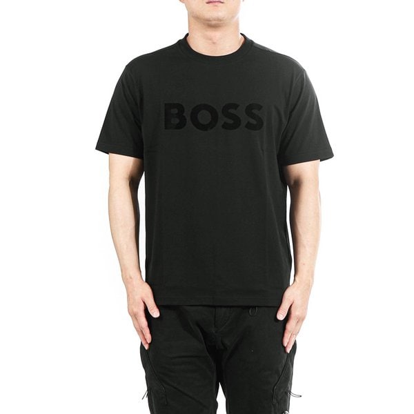 [부산점] 로고 50553636 001 보스 반팔 티셔츠 휴고보스 반팔 티