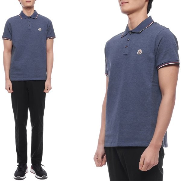 [부산점] 26SS 남성 로고 패치 폴로 반팔티셔츠 (8A70300 84556 794 26S)