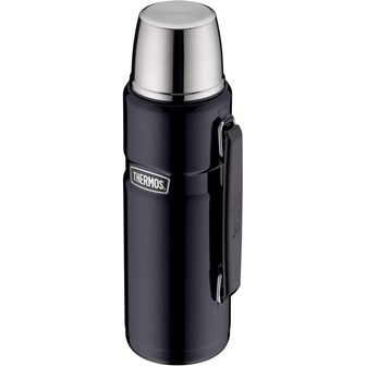  영국 써모스 도시락 Thermos Stainless King Flask glossy 블랙 1.2 L 33.6 x 11.99 cm 183267 1