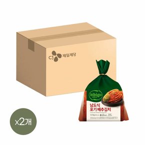 비비고 포기 배추 김치 더 풍부한 맛 3.3kg x2개