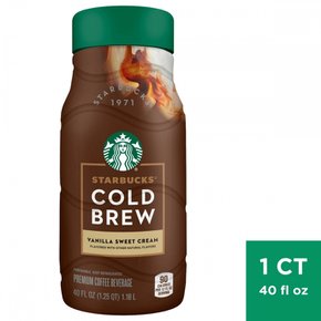 StarbucksÂ®스타벅스 디스커버리 바닐라 스위트 크림 콜드 브루 커피 - 1182.9ml