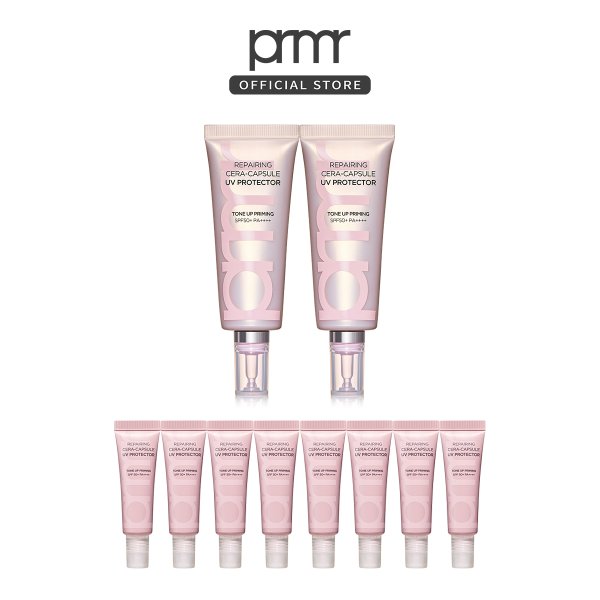 [PRMR] 리페어링 세라캡슐 UV프로텍터 톤업 프라이밍 더블구성