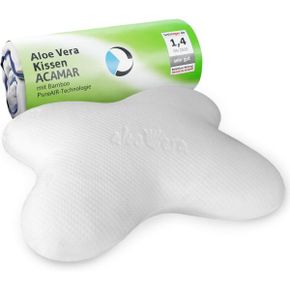 Acamar Orthopaedic Side Sleeper Pillow with Aloe Vera Cover cervical neck support pillow e