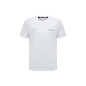미즈노 공용 런닝 반팔 티셔츠 32YA410001 통기성 신축성 흡한속건 RUNNING SHORT SLEEVE