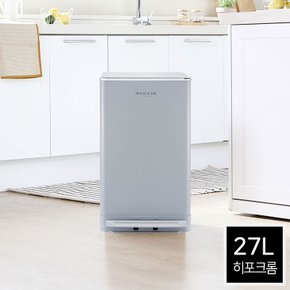 매직캔 히포 크롬휴지통 27리터[MH280GCR]