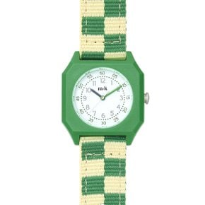 [공식수입정품] 미니쿄모 MK44 Checkered 섬머그래스 시계
