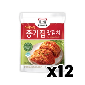 종가집 맛김치 200g x 12개