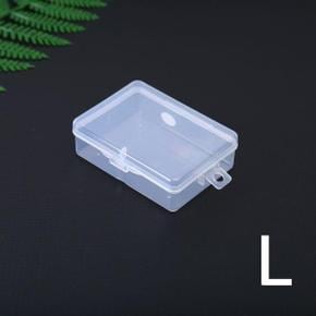 심플 투명 보관 케이스 L 걸이형 낚시 바늘 보관케이스 정리함 소품 비즈 보관통 수납케이스