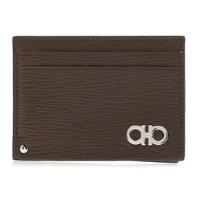 [페라가모]남성 더블 간치니 카드홀더 66 A061 BROWN 0753610 /2