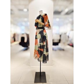 [파주점] 턱 벨 슬리브 슬릿 플레어 원피스 CR6A0OP031