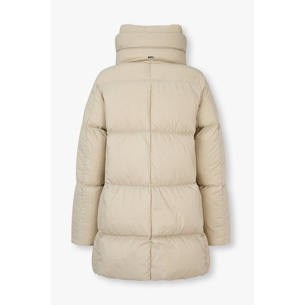 여성 하이넥 나일론 다운 패딩 코트 4625302517000