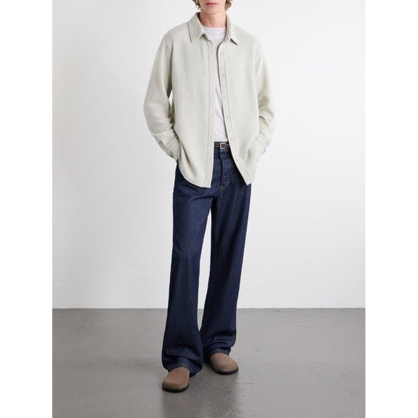 갓 트루 캐시미어 펄레센트 옴브레 체크 캐시미어 셔츠 46376663163034087