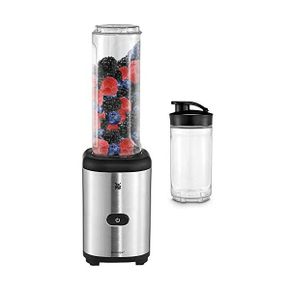 독일 WMF 미니 믹서기 Kult Mix Go Smoothie Mini Blender Maker 300 Watt Tritan Bottle Silver