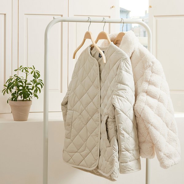 벤트 우드 원목 논슬립 상의용 옷걸이 3개_42CM J52N902005500