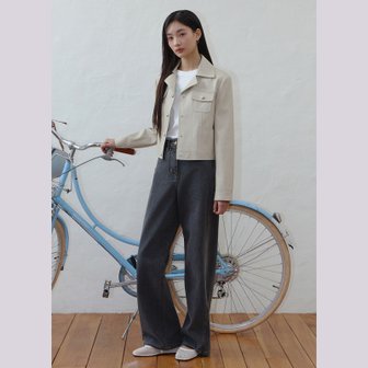 잇미샤 [부산점] 텍스쳐 블록 레터링 티셔츠 (ITP2WTS110)