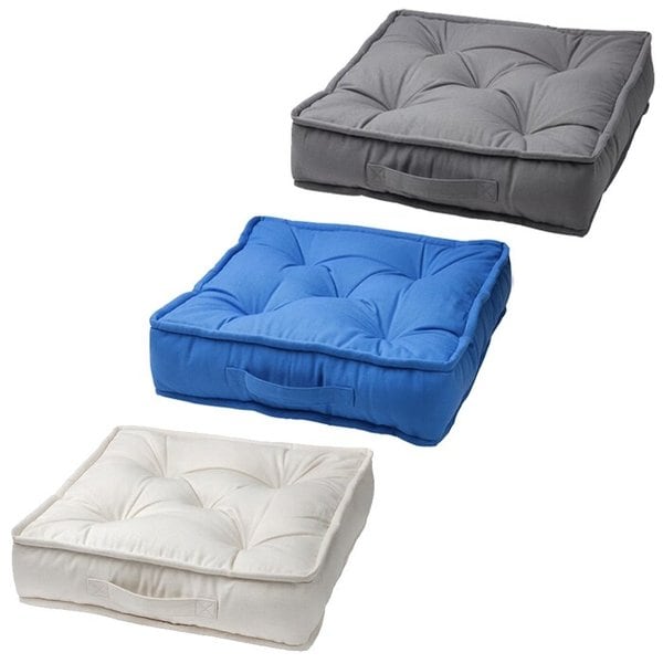 GURLI 굴리 플로어쿠션 45x45x10cm 의자방석 두꺼운방석 소파방석 쿠션방석