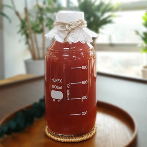 눈금유리병 1000ml 레트로 메저링 글라스보틀 (MF1000) 3