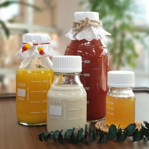 눈금유리병 1000ml 레트로 메저링 글라스보틀 (MF1000) 5