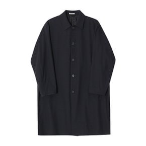 A24SC01WG TOP NAVY 하드 트위스트 울 트윌 수티엥 칼라 남성 코트