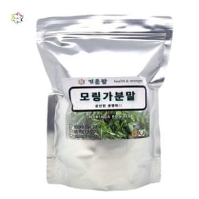 기운팜 모링가 분말 500g 이중지퍼백 모링가잎 허브