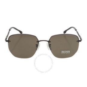 4436194 Hugo Boss Grey Square Mens Sunglasses 73672072