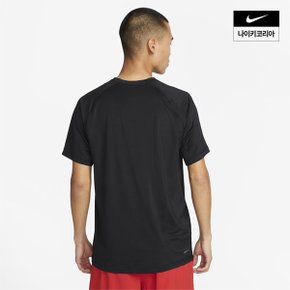 맨즈 나이키 드라이 핏 레디 반팔 피트니스 탑 NIKE DV9816-010