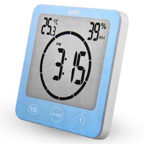 휴비딕 디지털시계 온습도계(HT-4) 목욕 방수 타이머