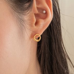 PRE333 BEGEL RING EARRING