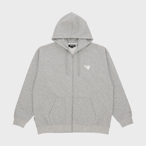 ESSENTIAL HOOD ZIP-UP [MELANGE]