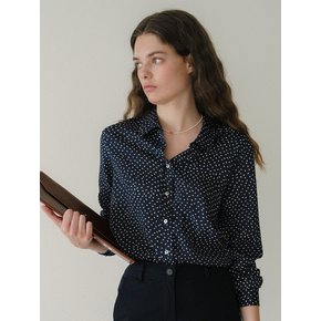 U Soft Dot Pattern Shirt_2colors