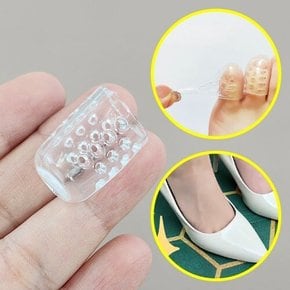 발가락 보호 밴드 실리콘 커버 골무 굳은살 물집 방지 새끼발가락 발톱 패드 캡 보호대