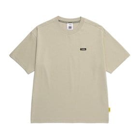 [여주점] N252UTS040 만텔라 백 빅로고 반팔 티셔츠 BEIGE KHAKI