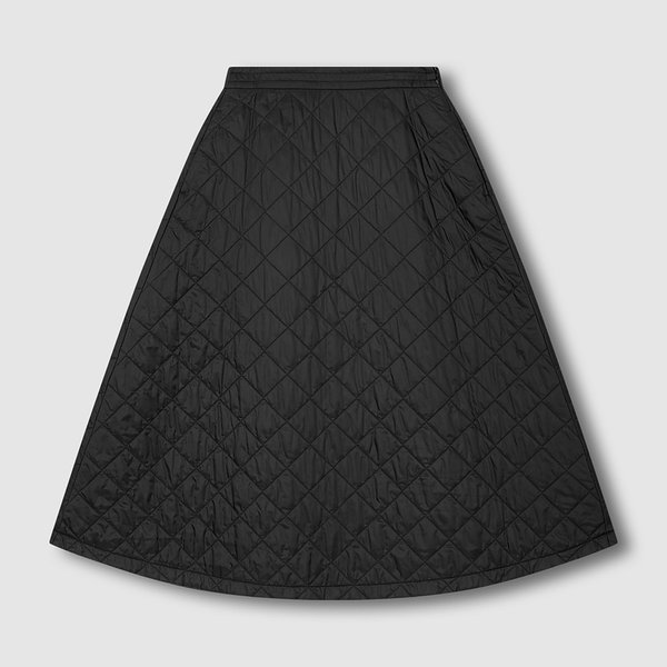 여 라이트 패딩 롱 스커트 J125402005099