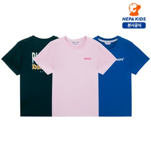 네파키즈 네파키즈/본사 KID5372 아이쇼크 웨이브 반소매 티셔츠