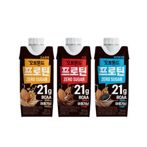 [본사직영] 롯데 오트몬드 프로틴 3종 250ml x 18팩