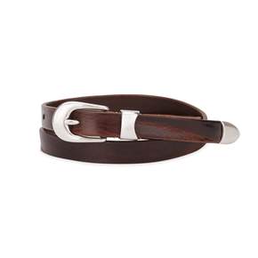 아워레가시 남성 2CM 브라운 벨트 A2208BBBR BROWN LEATHER