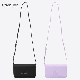 Calvin Klein 캘빈클라인 진스 숄더백 가방 블랙 퍼플 2컬러 여성 크로스백