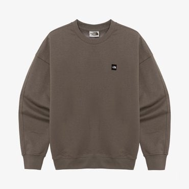 노스페이스 [노스페이스 공식] NM5MR01L 화이트라벨 에센셜 스웻셔츠_BEIGE BROWN