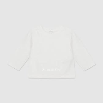 슈슈앤크라 mini 드니로 티셔츠 ㅡ 바닐라화이트