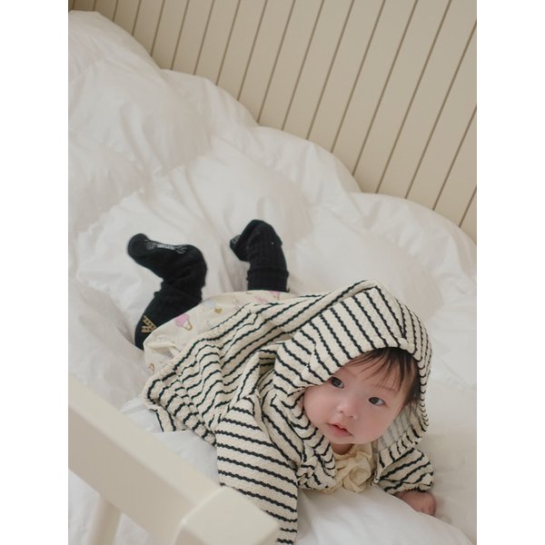 단가라 요정 가디건_블랙