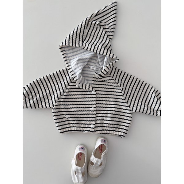 단가라 요정 가디건_블랙