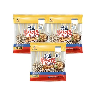 CJ제일제당 삼호 꼬치어묵 600g x3개