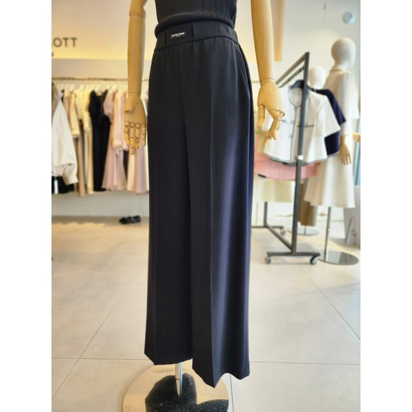 [여주점] [JJ 지고트] 여성 라벨 장식 밴딩와이드 팬츠 GR4A0SLR21